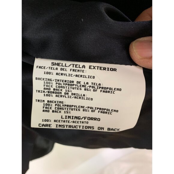 Black Faux Fur Coat Leopard Print Trim Hooded Monterey Fashions 3X RG10187 - Picture 5 of 13